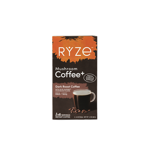 RYZE Dark Roast Carton Front